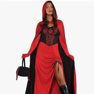Amscan Red and Black Hooded Costume
